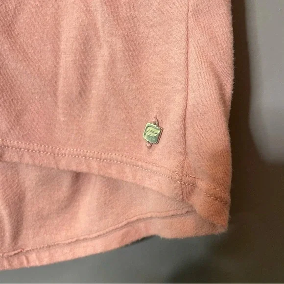 Fabletics light pink Anita open back tank top size medium - Picture 7 of 8